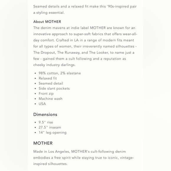 MOTHER Superior Denim Springy Ankle Jeans 15 Minutes Of Fame Size 26 - Picture 3 of 16